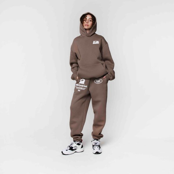 Худи Sportive Goods коричневый - фото 12