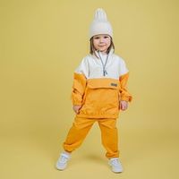 Анорак "Апельсиновый фреш" на сетчатой подкладке