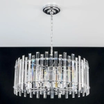 Citilux Ингвар CL334181 Люстра подвесная хрустальная Хром