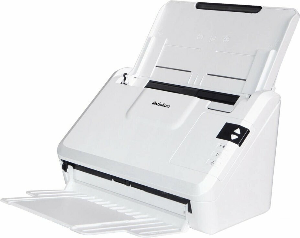 Сканер протяжный Avision AV332U (000-0972-02G) A4 белый 000-0972-02G
