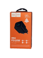 Сетевое зар. устр. Hoco N65 1USB/1С PD/QC3.0 3A 20W черное
