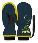 Варежки REUSCH Kids Mitten Dress Blue/Safety Yellow (inch (дюйм):V)