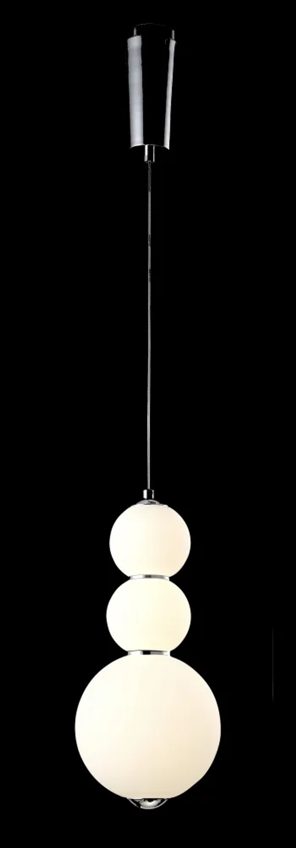 Светильник подвесной Crystal Lux DESI SP3 CHROME/WHITE
