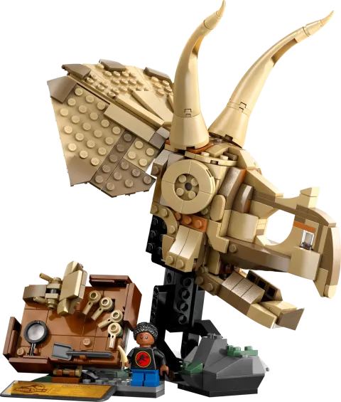 Конструктор LEGO Jurassic World 76969 Окаменелости динозавра: Череп трицератопса
