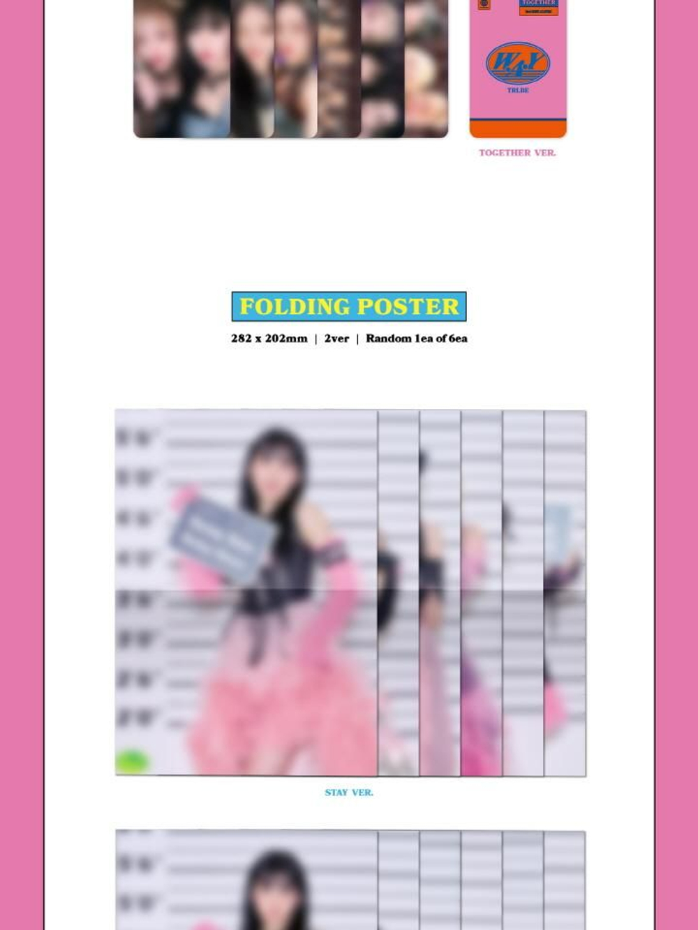 Альбом TRI.BE - W.A.Y 2nd Mini Album 2 Version SET
