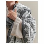 Полотенце IKEA FJALLSTARR (ФЬЯЛЛСТАРР), Серый, 40х70 см