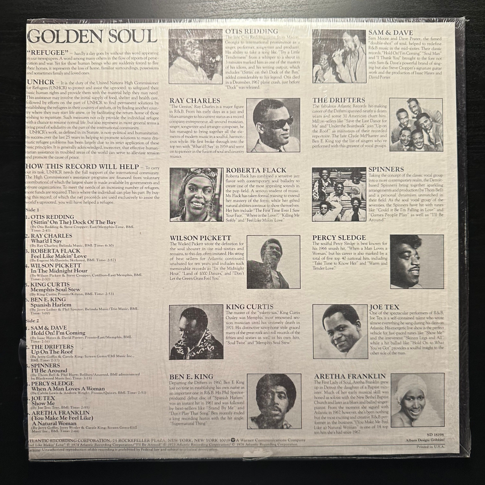 Сборник Golden Soul (США 1976г.)