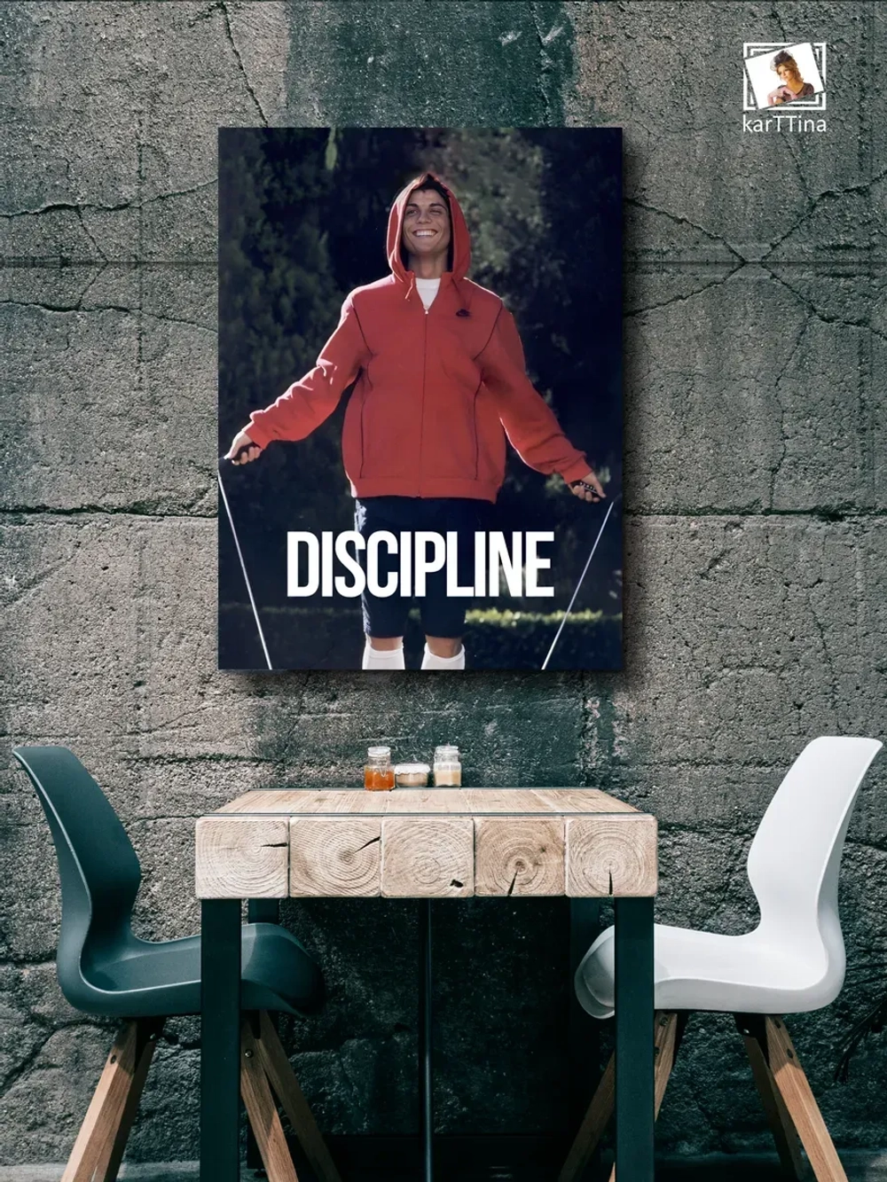 Картина на стену Discipline 30х40см 1шт.