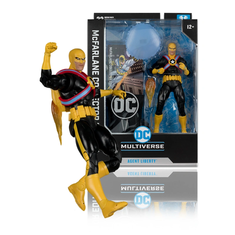 Фигурка McFarlane Toys DC Multiverse Panic in the Sky Agent Liberty