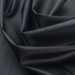 Экокожа цв.Черный / Stretch Black (0,65 мм), лист 100х140 +/-2 см
