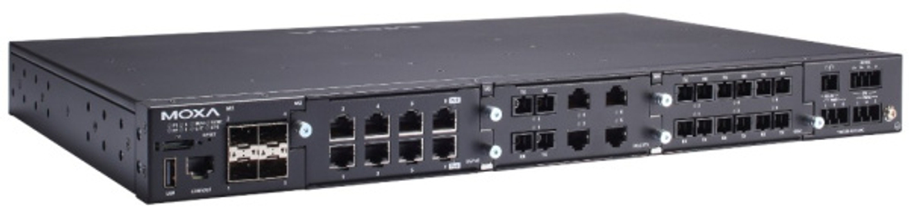 Коммутатор управляемый MOXA RKS-G4028-4GS-HV-T