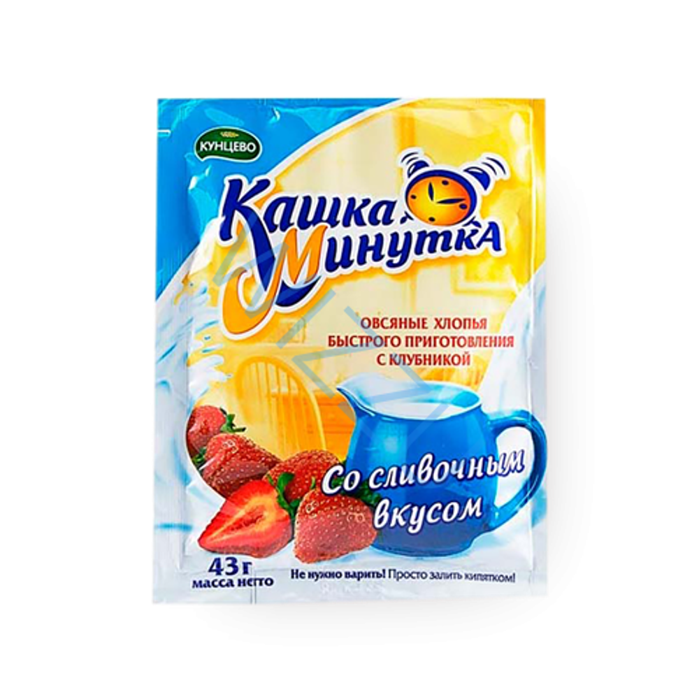 Каша-Минутка с клубникой 43г