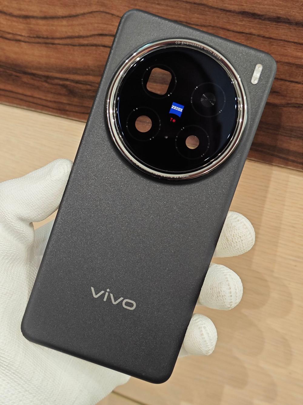 Задняя крышка OРИГИНAЛ для VIVO X200 PRO (V2405A) - задняя стеклянная панель. Цвет: Белый / White