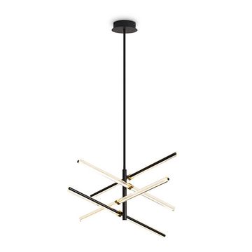 Подвесной светильник LED 39W 2700K FR5557PL-L22B чёрный Brilliance Freya