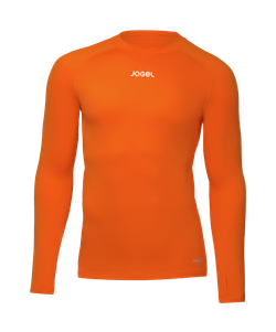 Джемпер компрессионный утепленный Jogel CAMP 2 PerFormDRY Baselayer Top Warm, оранжевый D2