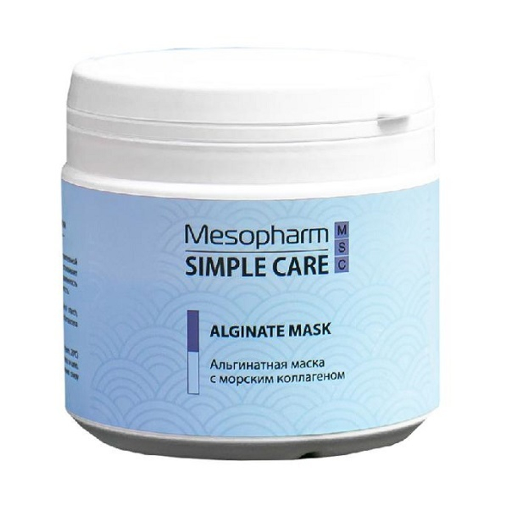 Альгинатная маска с морским коллагеном Mesopharm Simple Care