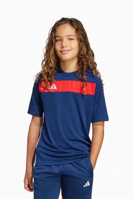 Футболка adidas Tiro 25 Essentials Junior - темно-синий