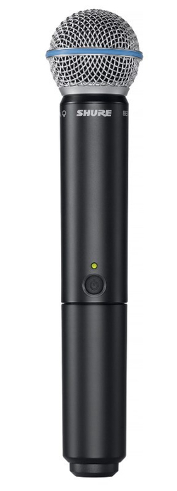 SHURE BLX2/B58 M17 662-686 MHz ручной передатчик для радиосистем с капсюлем динамического микрофона BETA 58