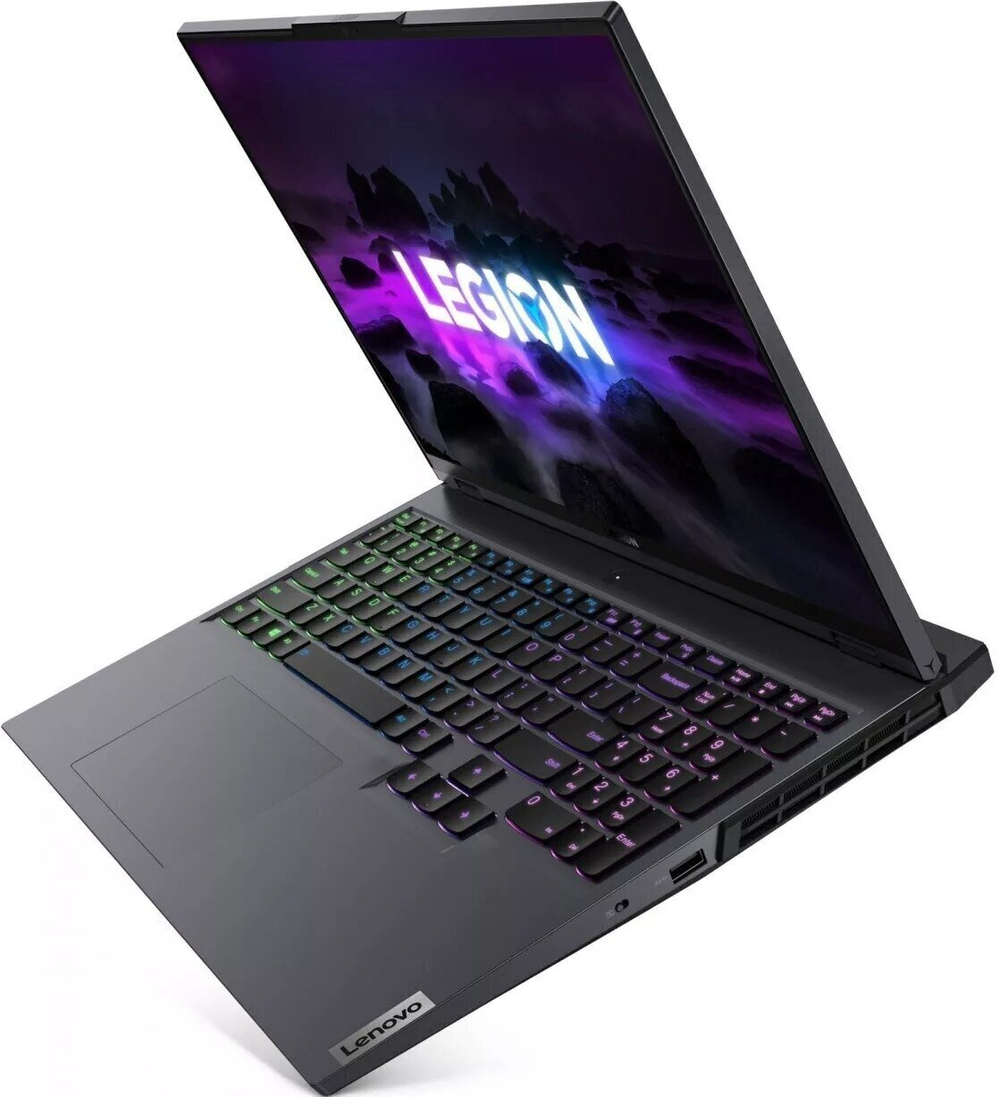 Ноутбук Lenovo Legion 5 Pro 16ACH6H AMD Ryzen 5 5600H 3.3ГГц/16ГБ/512ГБ SSD/nVidia GeForce RTX 3050 Ti 4 ГБ/Windows 11 Домашняя/16" 2560х1600 165 Hz