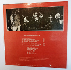 Винтажная виниловая пластинка LP Albert Collins And Barrelhouse Albert Collins And Barrelhouse Live (Литва 1992)