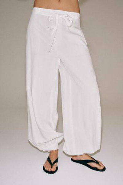 БРЮКИ-БАЛЛОНЫ — ZW COLLECTION — ZARA