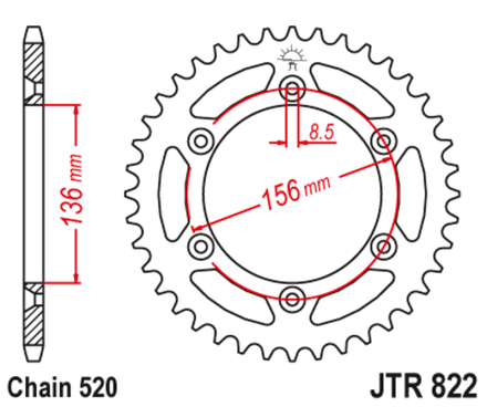Звезда JTX822.50GLD