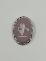 Брошь Wedgwood лиловая