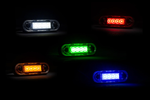 Фонарь габаритный Fristom FT-073 N LED Синий