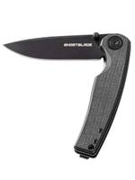 Нож складной GhostBlade Moroi, сталь D2, 58-62 HRC, Spear-point, рукоять микарта чёрная, замок Liner lock, 96 г