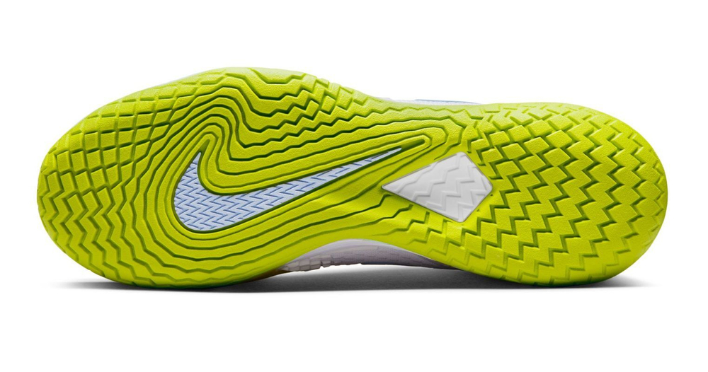 Мужские кроссовки теннисные Nike Zoom Vapor Cage 4 Rafa - white/cobalt bliss/bright cactus