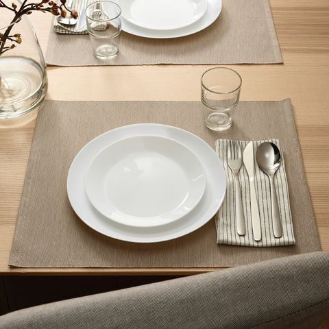 Тарелка IKEA OFTAST (ОФТАСТ), Белый, 19 см