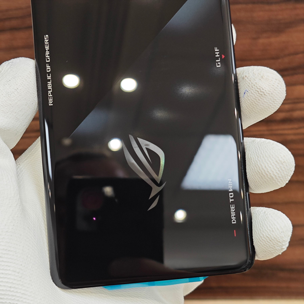 Задняя крышка для ASUS ROG Phone 8 Original (заднее стекло) цвет: Чёрный