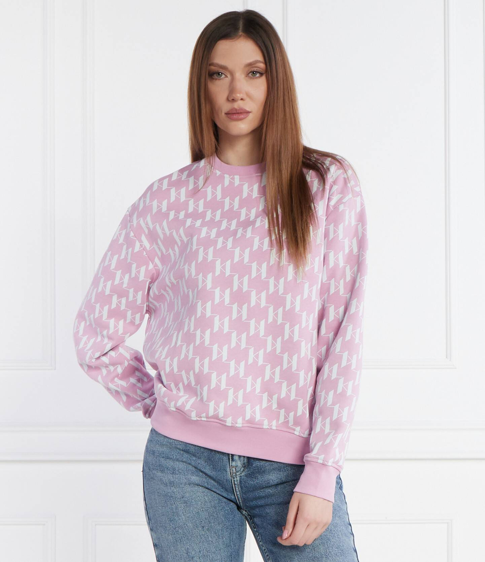Худи AOP Karl Lagerfeld - розовый(241W1809)