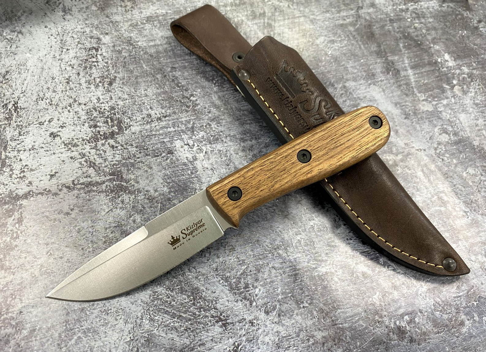 Туристический  нож Colada AUS-8 StoneWash, Kizlyar Supreme, 4650065057387