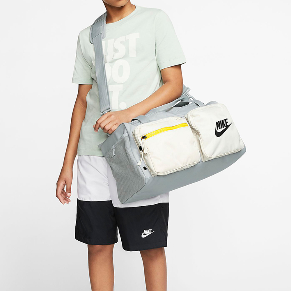 Nike Fabric Gym Bag Yoga Bag Travel Bag Unisex Light Smoke Gray
