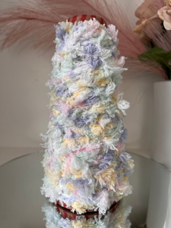 Пряжа Единорог UNICORN мультиколор с шишибриками 50 g