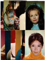 №133 Открытки Артисты и актёры СССР 1970–1980-е г. 25 штук. Цветные, чистые, без повторов