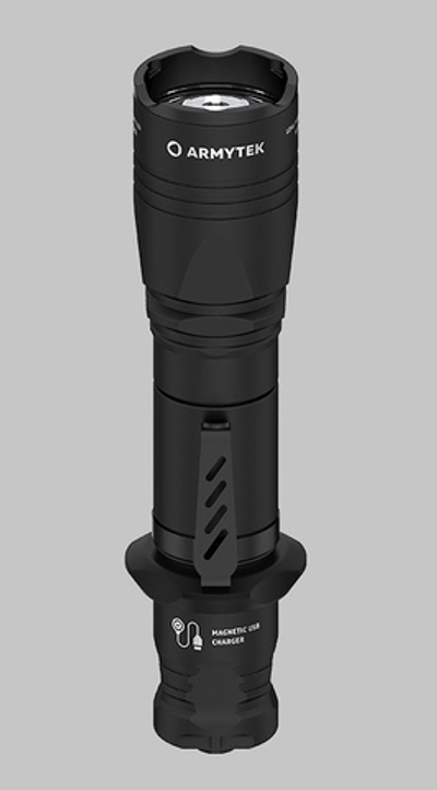 Фонарь Armytek Dobermann Pro Magnet USB (тёплый свет) F07501W 1400 Лм