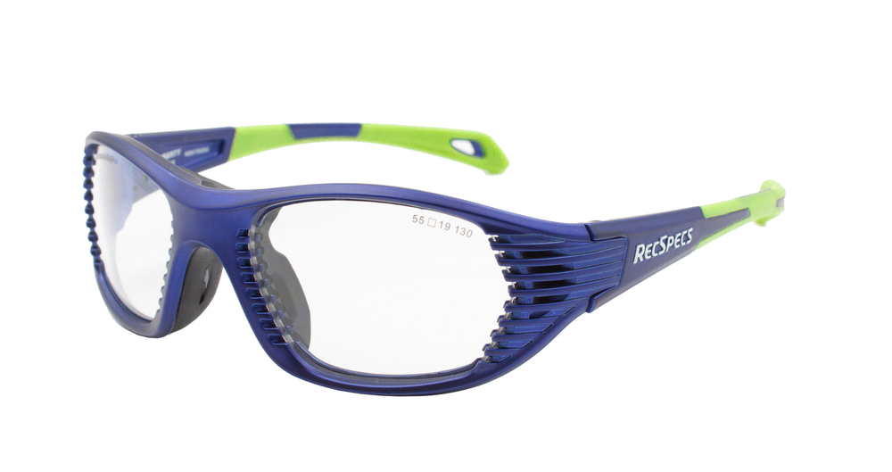 Спортивные очки с диоптриями Rec Specs / Ma-1 / Indigo Blue Lime