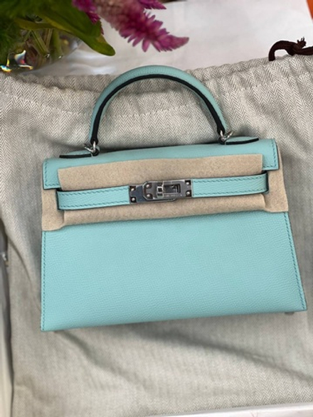 Сумка Hermes Kelly Mini Epsom ручной шов