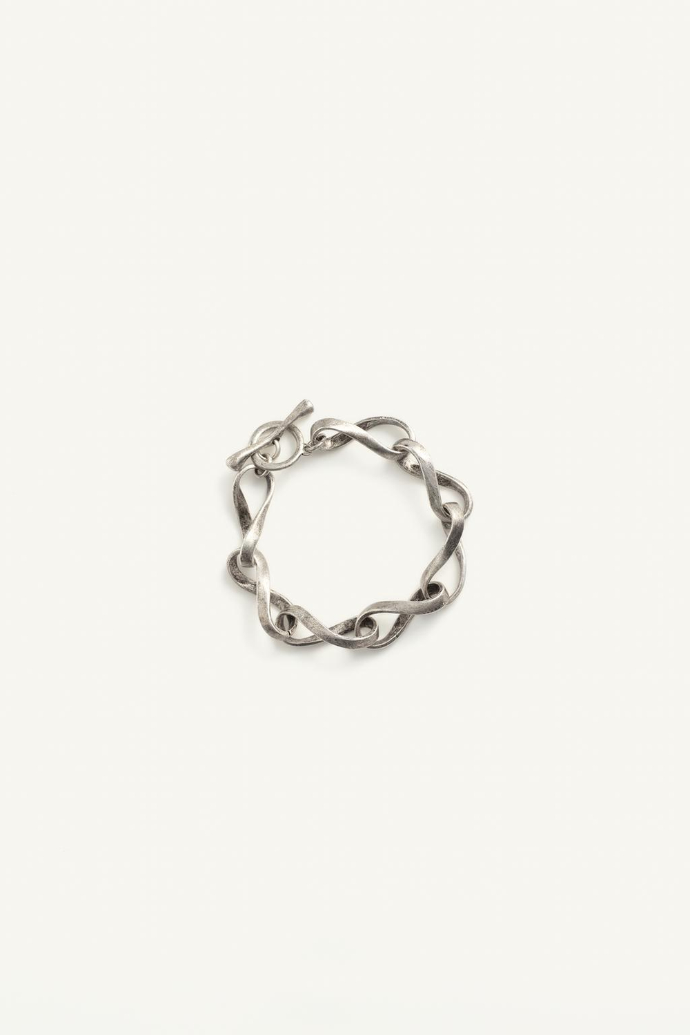 ZARA БРАСЛЕТ С МЕТАЛЛИЧЕСКИМИ ЗВЕНЬЯМИ, СЕРЕБРЯНЫЙ