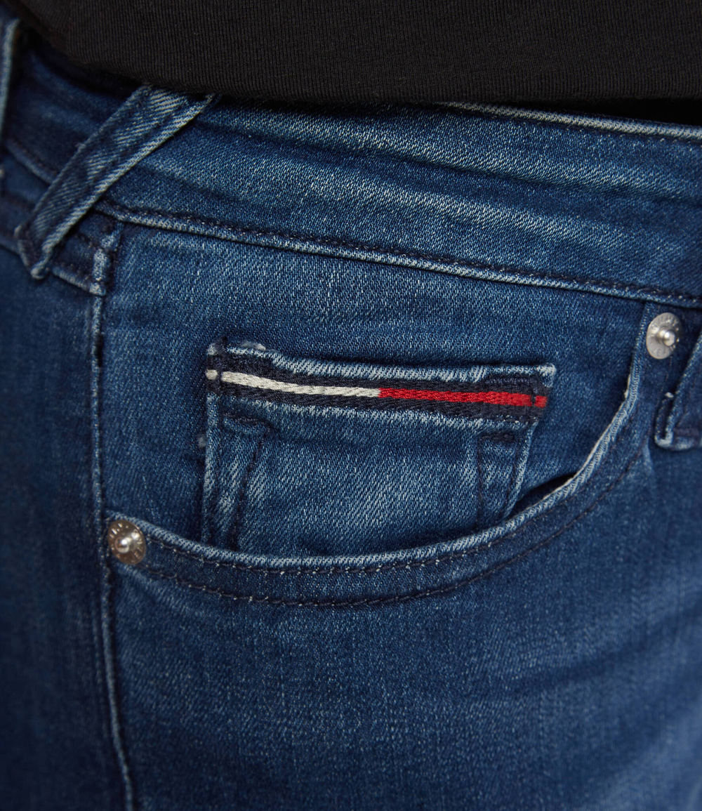 джинсы sophie Tommy Jeans - темно-синий(DW0DW09214)