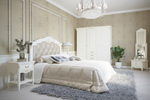 Кровать с мягким изголовьем 180*200 R318g