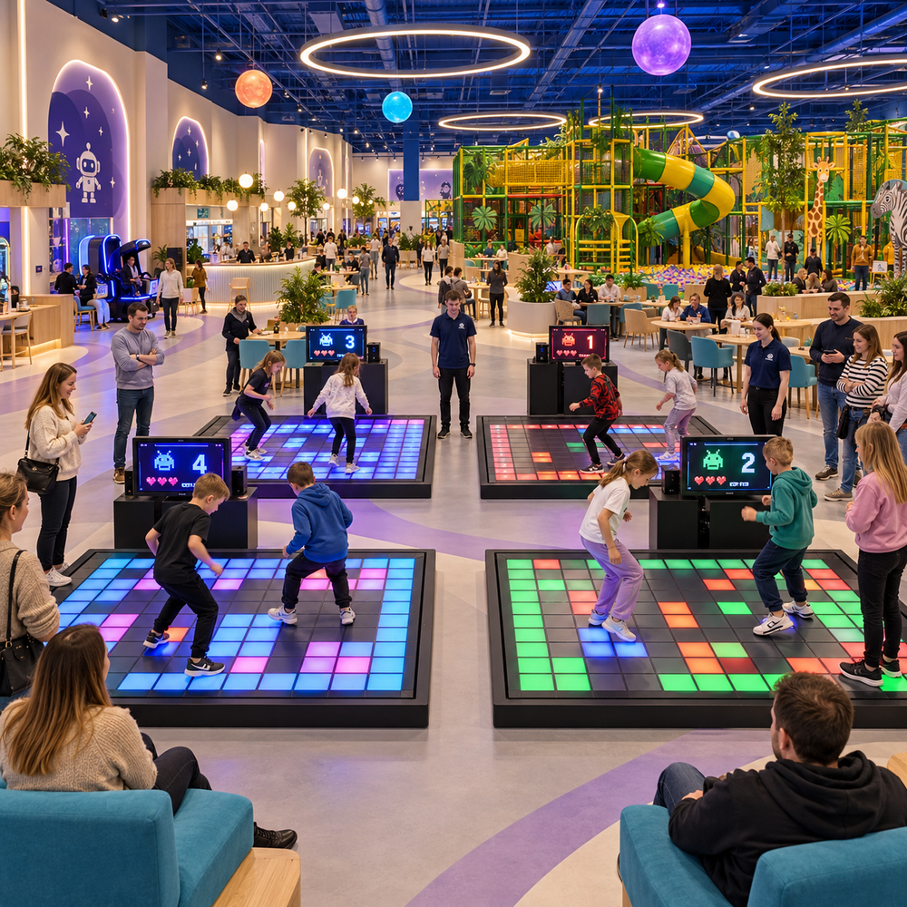 Игровой центр 3000 м² «Галактика» — комплект оборудования