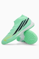 Сороконожки adidas F50 League Hyperfast Mid TF - бирюзовый