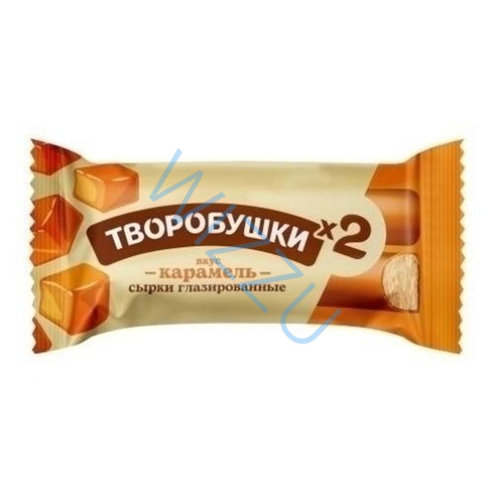 Сырки глазированные Творобушки Карамель (2 палочки) 45г