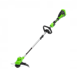 Триммер аккумуляторный GREENWORKS GD40LT 40V, 38 см, с АКБ 4Ач и ЗУ (2112207UB)