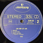 10cc - Live And Let Live 2LP (Голландия 1975г.)