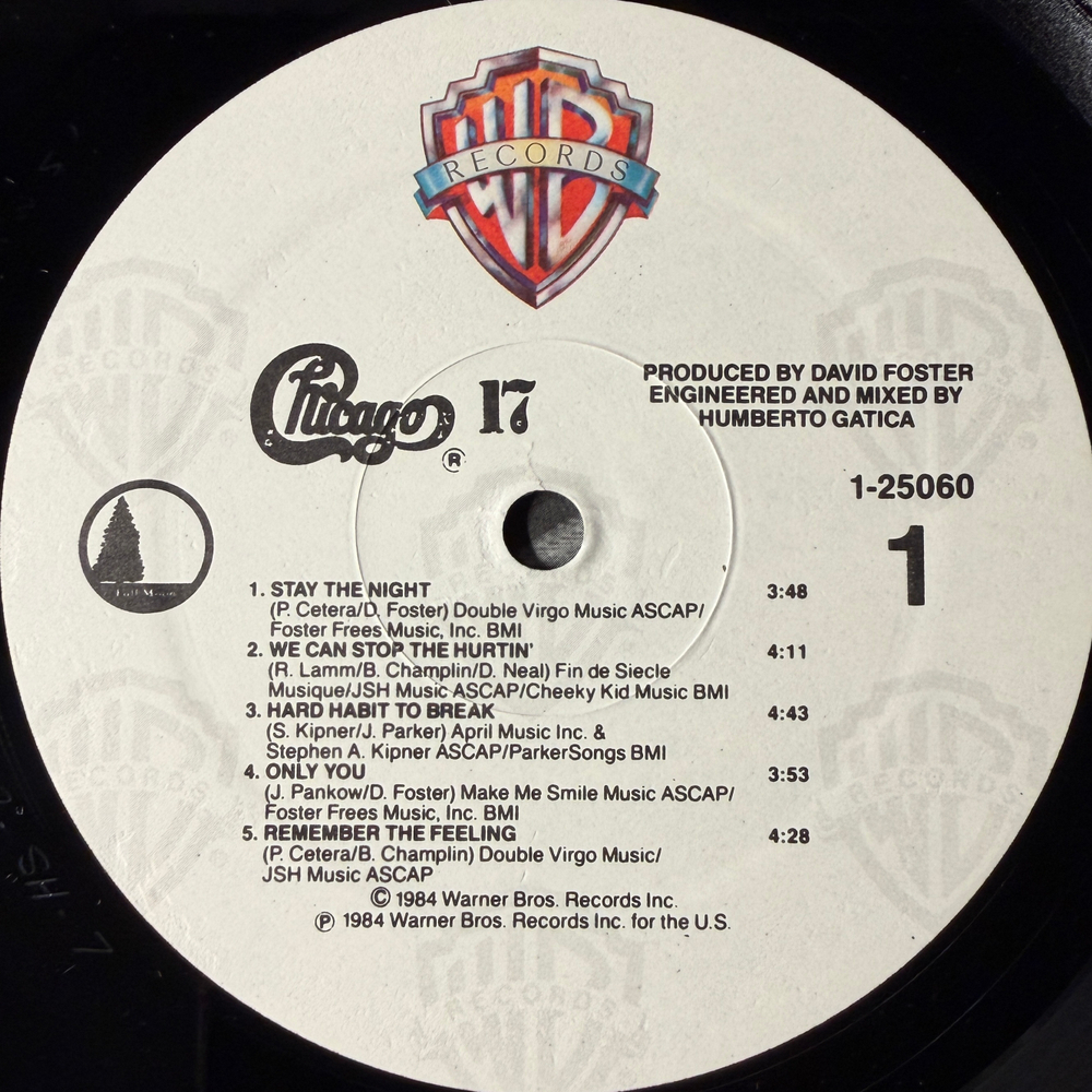 Chicago ‎– Chicago 17 (США 1984г.)