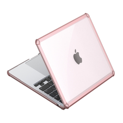 Чехол розового цвета для ноутбука MacBook Pro 13.3 (2016-2021) от Dux Ducis, серии LCGM Series Protective